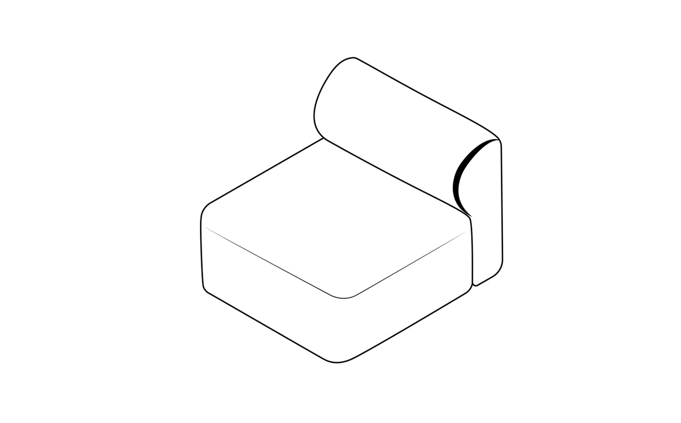Podium RK1 (sæde modul)