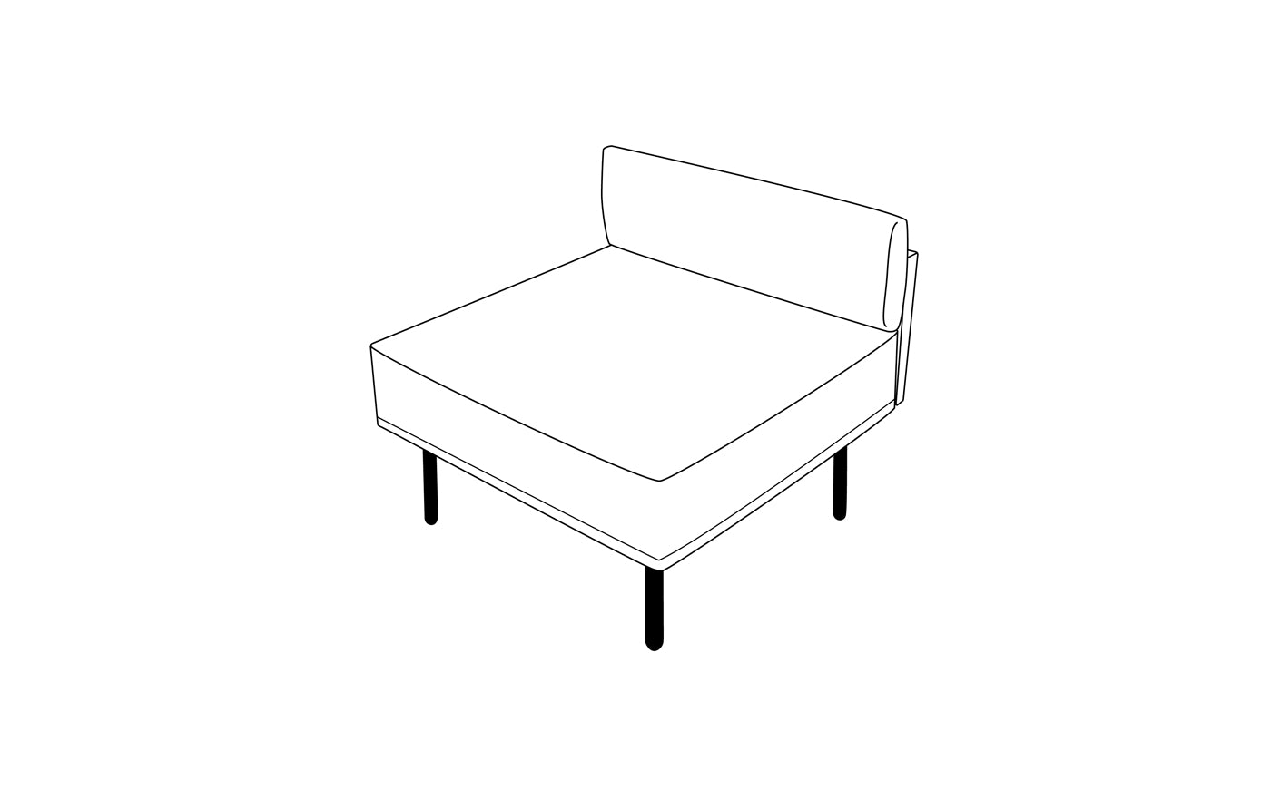 Podium RK2 (sæde modul)
